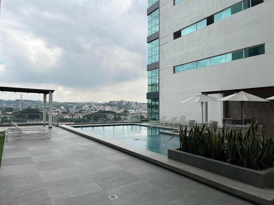 New Luxury Apartment With King - Size Bed Ceibos グアヤキル エクステリア 写真
